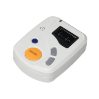 Portable 48 Hour Dynamic ECG Holter Recorder 12 Channels ECG EKG System ECG Holter Monitor