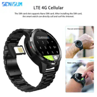 LTE 4G Smart Watch 3G+32GB GPS WiFi Heart Rate Monitoring Camera 1.6" HD Screen Smartwatch Android 9.1 Support Google Play
