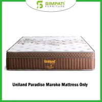 UNILAND PARADISE PLUSH TOP MAROKO KASUR SPRINGBED FREE ONGKIR JABODETABEK-MATRAS ONLY