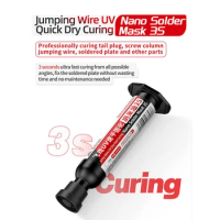 10Pcs Mega Idea 3s Nano Solder Mask For Repair Welding Paste Flux Oil Jump Wire UV Dry Fast Curing Inks BGA Motherboard