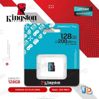 Kingston Canvas Go Plus Gen4 MicroSDXC UHS-I A2 V30 128GB - Micro SD 128 GB