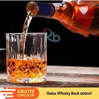 Whiskey Glass Gelas Kaca Gelas Air Minum Gelas Kristal Whiskey Bir Cangkir Minuman