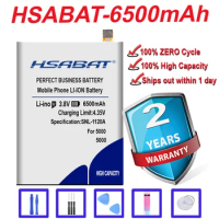 HSABAT 6500mAh Battery for ELEPHONE P5000 THL 5000 THL5000 DEXP Ixion XL5" ML5 free shipping