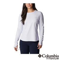 Columbia 哥倫比亞 女款-鈦抗曬酷涼快排長袖上衣-紫色 UAR44300PL /S23