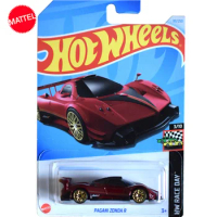 Original Mattel Hot Wheels C4982 Car 1/64 Metal Diecast 99/250 Pagani Zonda R Vehicle Toys for Boys Collection Birthday Gift