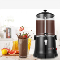 10L Commercial Hot Chocolate Warmer Machine Electric Hot Drink Mixer Blender Coffee Milk Wine Tea Hot Cocoa Dispenser Machine