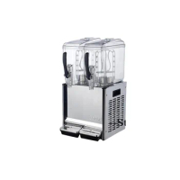 2024 12L*2 Small Capacity Commercial Fruit Juice Dispenser Water Juicer Glass Cold Drink Portable Slush Machine