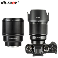 Viltrox 85MM F1.8 II XF STM AF Large Aperture Auto Focus Portrait Lens for Fuji X Mount Camera Fujifilm X-T4 X-T30 X-Pro2 X-T200