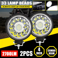 Thanh đèn Led Offroad, 4,5 inch, 99W, Đèn Chấm Điểm Off Road, Thanh LED 4x4, Thích Hợp Cho Xe Tải, S