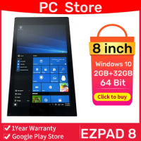 Tablet PC 8 INCH 2GDDR3L RAM 32GROM Windows 10 CPU Z3735F WIFI Quad Core Dual Cameras Office Work