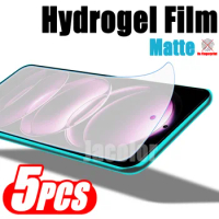 5pcs Matte Hydrogel Film For Xiaomi Redmi Note 12 5G Pro Plus Speed Xiaomy Xiomi Redmy 12Pro Note12Pro 5 G Gel Screen Protector