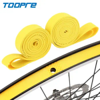 TOOPRE1 Pair 2 Pcs Bicycle Tube Premium PVC Rim Tapes Strips MTB Bike Road Bike Folding Tire Liner Cover 26 27.5 29 700c