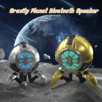 Cyberpunk Gravity Planet Bluetooth Speaker Alien Technology Sense Creative Cool Lighting Subwoofer Bluetooth Speaker