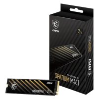 【MSI 微星】獨家 ★ SPATIUM M461 2TB M.2 PCIe Gen4 ssd固態硬碟 5年保固(最高讀取5000MB/s)