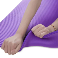 Training Slip Acupressure Equipment Yoga Silicone Exercise Mat Non 10mm Unisex Fitness Pilates At Natural Home Rubber