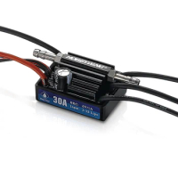 Hobbywing SeaKing 30A/60A/120A/180A V3 Brushless ESC RC motor ESC 6V/1A/2A/5A BEC untuk RC Boat Electronic speed controller