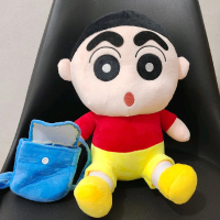 Boneka Sinchan Pakai Tas Super Cute