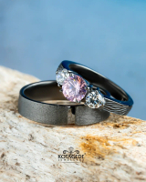 Kotagede Jewellery Cincin Perak Palladium Tunangan Nikah Couple Rhodium Hitam Bisa Custom Model
