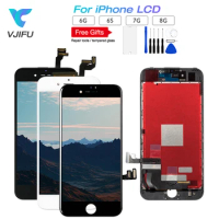 100PCS/Lot Black White High Quality LCD For iPhone 6 6S 7 8 Display Touch Screen Digitizer Assembly No Dead Pixel Free Shipping