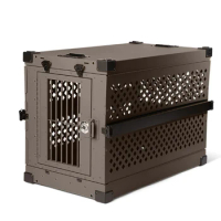 Collapsible Dog Crate Aluminum Dog Cage Folding Dog Cage Transport Cage