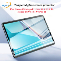 9H Tempered glass For Huawei Matepad 11 10.4 M6 10.8 Pro 12.6 Screen protector For Honor Tablet V6 V7 Pro 2021 Protector Film