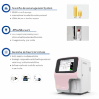 Fully automated Human Vet Animal CBC Machine 3 part blood hematology analyzer