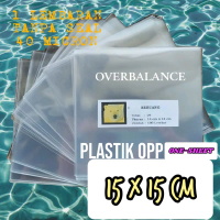 Plastik Opp 15 x 15 One Sheet - Plastik Opp 15x15 Lembaran - Plastik Opp 15x15 Tanpa Seal - Opp Teba