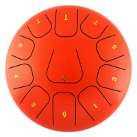12-Inch 11-Tone Hollow Drum Fanyin Drum Color Air Force Drum Corps Worry-Free Drum Steel Tongue Drum Musical Instrument