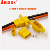 Genuine AMASS XT90NE-M Male XT90H-F Female Cable plug 10/20/30CM 10AWG For RC Car Truck Drone Airplane Accessories Parts