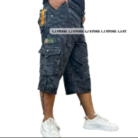 CELANA CARGO PRIA PENDEK DORENG - CELANA KEMPOL DORENG SIZE 27-38 - CELANA PENDEK CARGO DORENG PRIA