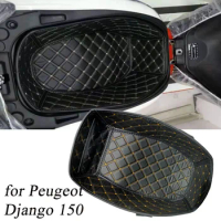 Motorcycle Nylon Trunk Liner Interior Inner Pad Cushion Luggage Mat for PEUGEOT DJANGO QP150T-C Django 150 sf3 SF4 2019-2022