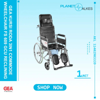 ((READY STOCK)) Kursi Roda GEA 3in1 FS 609GC Reclining / FS609GC / SELLA FS-609 GC - Kursi Roda 3in1