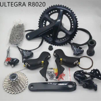SHIMANO R8020 Groupset ULTEGRA R8020 Hydraulic Disc Brake Derailleurs ROAD Bicycle R8020 R8070 shifter FC 50-34T 52-36T 53-39T