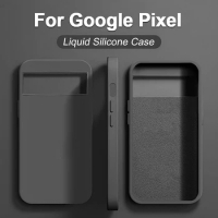 Fashion Liquid Silicone Phone Case For Google Pixel 7 8 Pro 7A 6A Cases For Google Pixel 6 7 6 8 Pro Shockproof Soft Back Cover