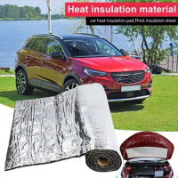Car Sound Deadening Mat Sound Deadener Heat Insulation Roll Auto Van Sound Proofing Insulation Mat Car Hood Noise Insulator