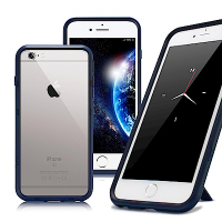 Thunder X iPhone SE3/SE 2020/SE2/i8/i7/6s 防摔邊框手機殼-藍