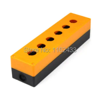 BX6-22 6 hole push button switch box for 22mm mounting hole push button
