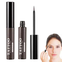 Tinted Brow Gel Water Resistant Peel Off Eye Brow Makeup With Brow Templates Daily Use Eye Brow Dye Makeup Last Up To 3 Days