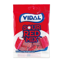 【西班牙VIDAL維多寶】爆酸軟糖(90gX3包 西班牙軟糖 VIDAL軟糖 維多寶軟糖 酸軟糖)