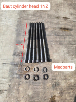 Baut Bolt Bold Cylinder Silinder Het Head Toyota Vios Yaris Limo 1NZ Copotan Original Garansi 2003 2