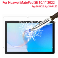 9H Tempered Glass Screen Protector For Huawei MatePad SE 10.1 inch 2022 Ags3K-W20 Ags3K-AL20 protective film For Matepad SE 10.1