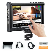 Desview Camera Field Monitor Touch Screen 5.5 inch 800nits High Brightness 4K HDMI Field Monitor with HDR 3D LUT for DSLR Camera