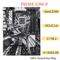 For Asus PRIME Z390-P Motherboard 128GB LGA 1151 DDR4 ATX Mainboard 100% Tested Fast Ship