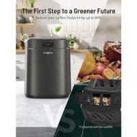 Smart Waste Kitchen Composter, FoodCycler Eco-Friendly Electric Kitchen Compost Bin Sustainable Indoor Countertop Food Cycler