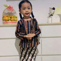 BAJU SURJAN KEBAYA ANAK PEREMPUAN/ BAJU SURJAN ANAK PEREMPUAN / BAJU ADAT ANAK PEREMPUAN/ BAJU LURIK