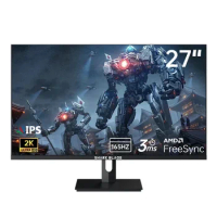 27 Inch Monitor 2K Computer Display Speakers 165Hz PC Gaming Screen Fast IPS 16:9 2560*1440