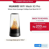 HUAWEI WiFi Mesh X3 Pro Series | Router | Whole-Home Coverage | 3.6Gbps Dual-Band Wi-Fi 7 Mesh X3 Pr