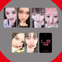 KPOP IVE WITHMUU Phtocards I AM Album Selfie LOMO Cards WonYoung YuJin Pre-Order Benefits Cards DIVE GAEUL Fans Gifts