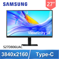 Samsung 三星 ViewFinity S8 S27D806UAC 27型 4K窄邊美型螢幕