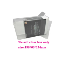 Clear transpparent box for PS5 for final fantasy VII rebirth FF7 collectible transparent protective case display box HK version